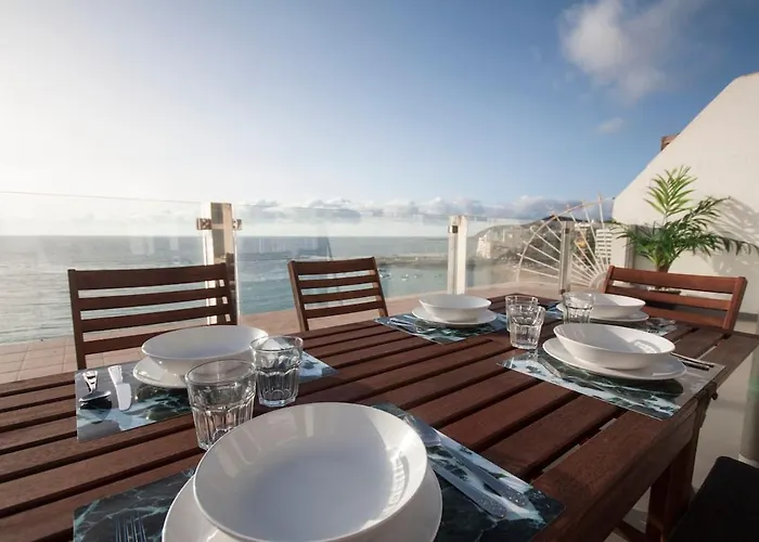 شقة Terrace Penthouse Canteras لاس بالماس دي غران كاناريا